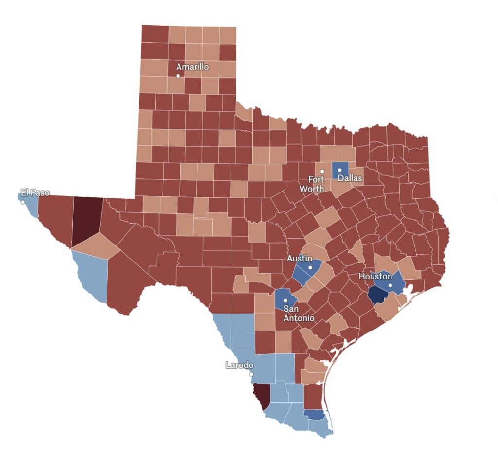 Texas map