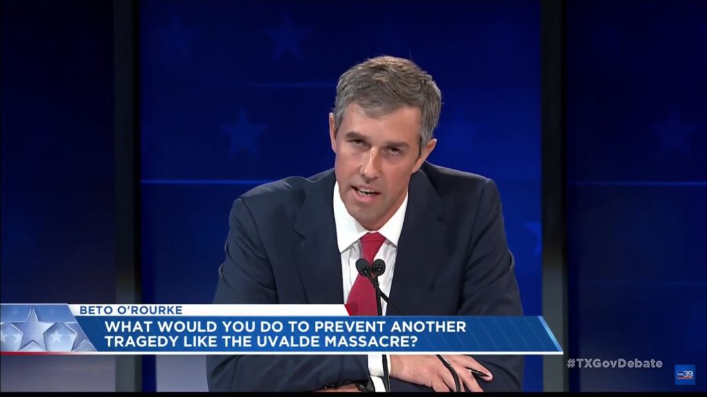 Beto O’Rourke in Texas Governor's Debate Sept. 30th 2022